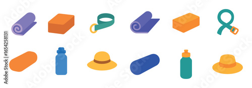 Yoga Gear Icons