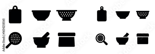 Kitchenware Icon Set
