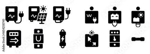 Energy Inverter Icons