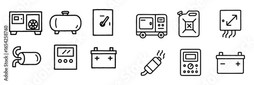 Energy Independence Icons