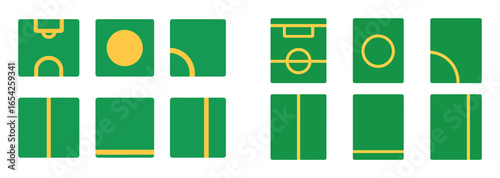 Football Field Icons