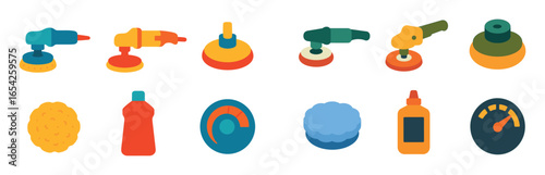 Colorful Polisher Icons