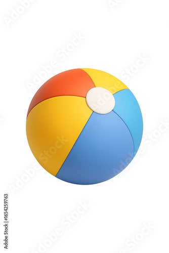 3d A colorful beach ball High quality Realistic image Free Download 3d A colorful beach ball High quality Realistic image - GFXLoad