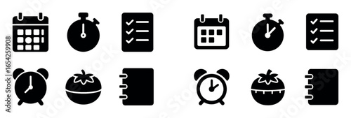 Remote Work Icon Set