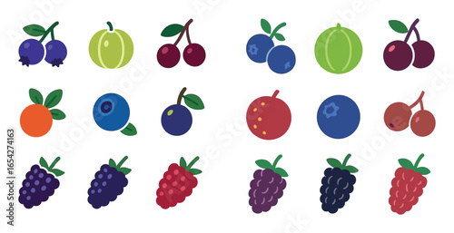 Berry Icon Grid