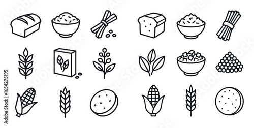 Grain Icons Grid