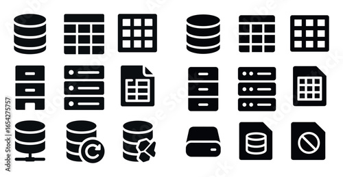 Analytics Icon Grid