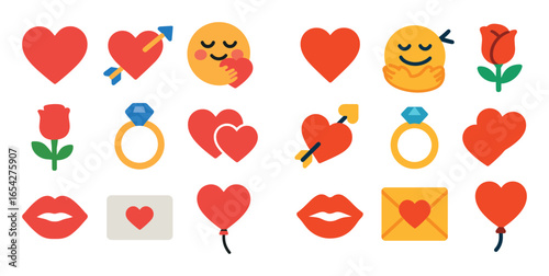 Love Icons Grid
