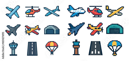 Air Transport Icons