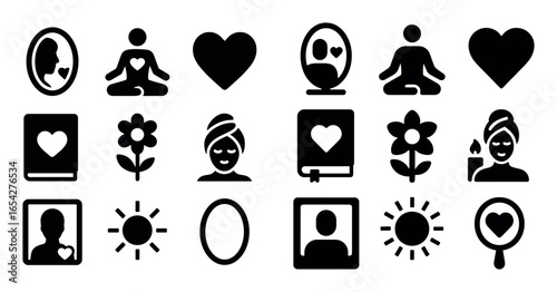 Self-Love Icon Grid