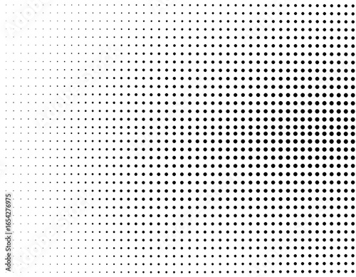 Gradated halftone pattern