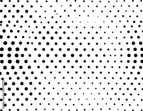 Abstract black and white dotted pattern (2)
