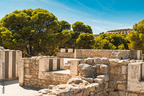 Knossos Palace in Heraklion, Greece