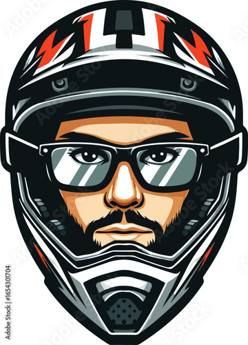 helmet of riders