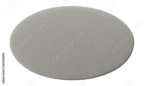 Soft gray oval shadow overlay.