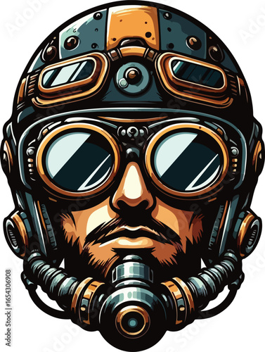 helmet of riders