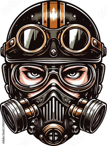 helmet of riders