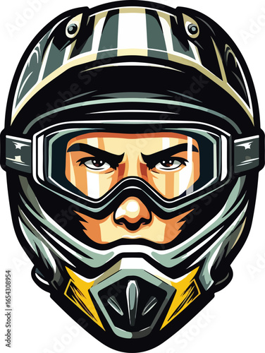 helmet of riders