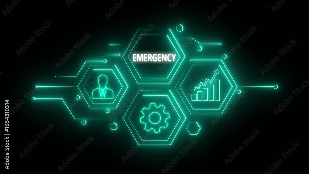 Abstract neon Hud knowledge ability business gear icon Glowing neon line concept. Glowing Abstract neon Hud knowledge ability business gear icon Glowing neon line concept. Glowing