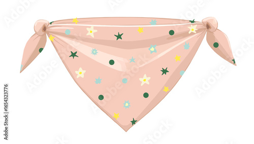 pink panties isolated on white
