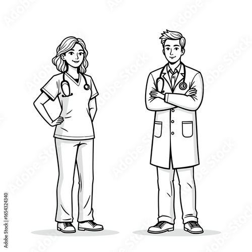 doctor and nurse