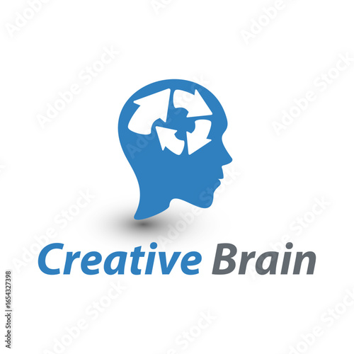 Creative Brain Idea Generation and Innovation Concept - A Symbol of Mental Creativity