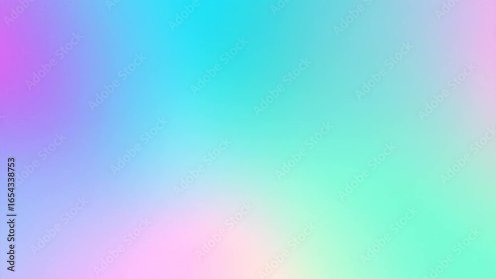 Gradient background with soft pastel colors blending smoothly, creating dreamy effect