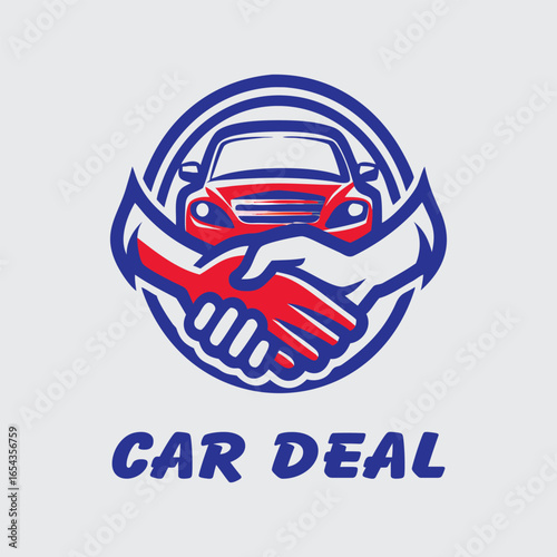 Car sale logo car deal logo auto deal logo
