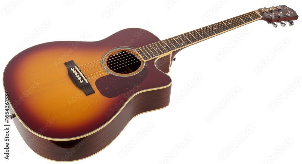 Fototapeta premium Isolated Acoustic Guitar