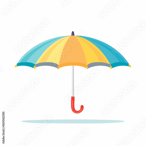 Flat Vector Umbrella Icon