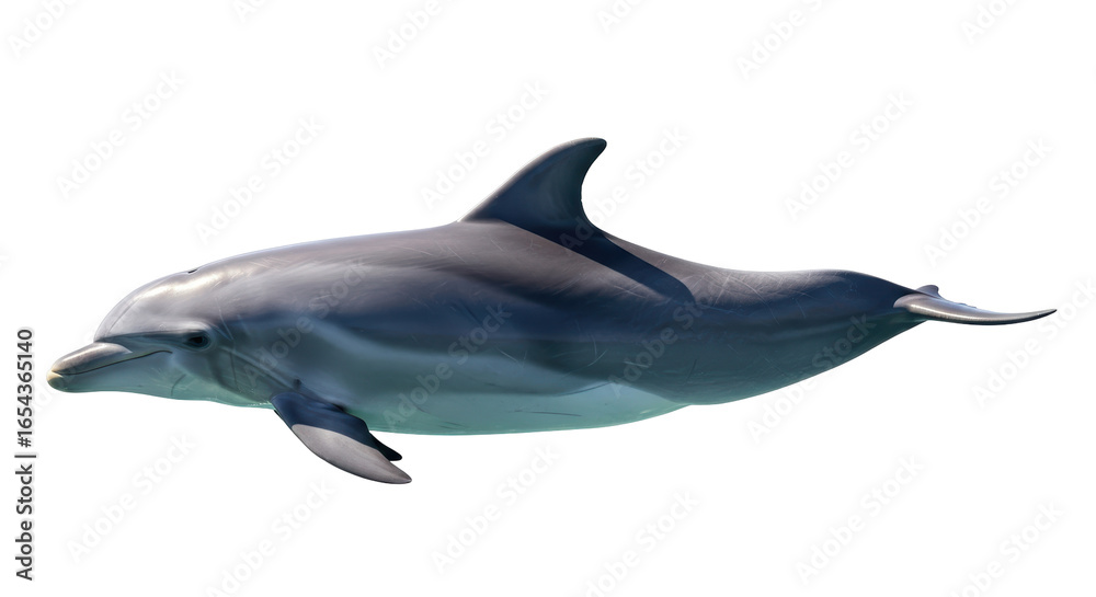 Obraz premium Isolated Dolphin