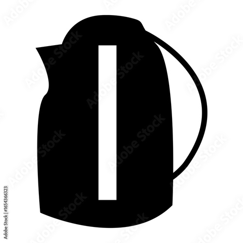 electric kettle isolated vector