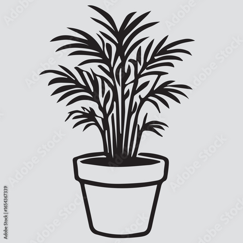 vector illustration of a plant