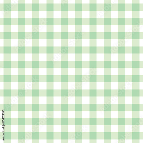 green plaid fabric,minimal grid pattern, simple square aesthetic vector illustration 