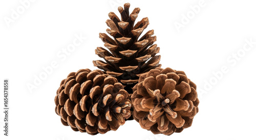 Isolated Pine Cones