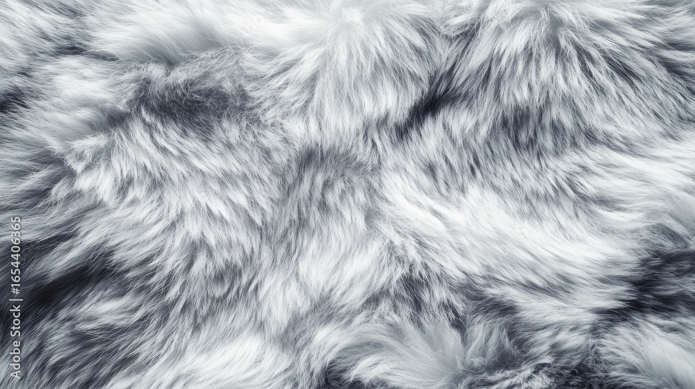 Elegant grey and white fur texture background for modern wallpaper design, fashion trends, luxury textile patterns, and stylish creative ideas in interior decor and digital art projects Elegant grey and white fur texture background for modern wallpaper design, fashion trends, luxury textile patterns, and stylish creative ideas in interior decor and digital art projects
