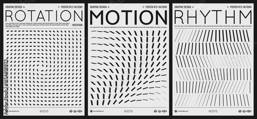 Image of many rectangular flat shapes with transition effect. Dynamic gradient pattern. Vector for presentation, banner, flyer, cover or brochure.