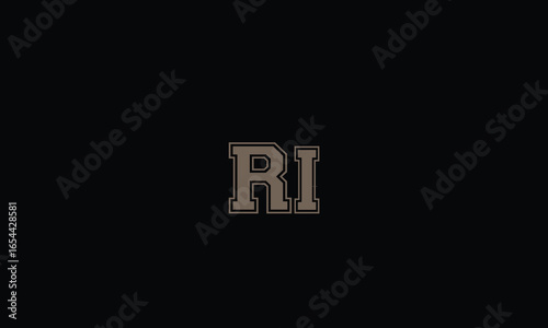 RI,IR,R,I,I,R abstract, letters, logo, monogram, style, symbols, ambitions, icons,
