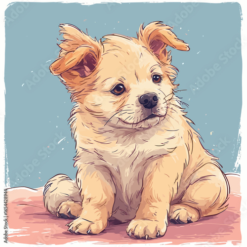 Cute Dog Design Very Cool