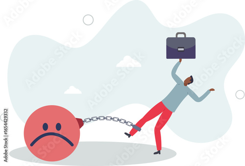 Stressed burden, anxiety or negative thinking, anger or emotional causing problem, mental health or depression,human life.