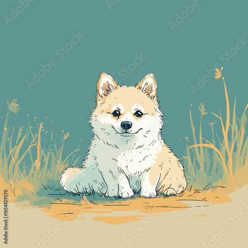 Cute Dog Design Very Cool