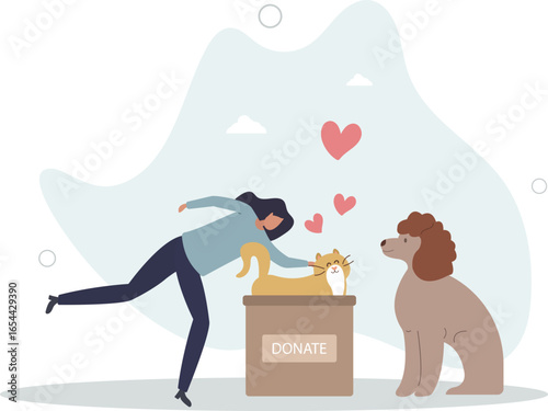 caring for homeless pets.human life.