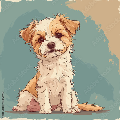 Cute Dog Design Very Cool