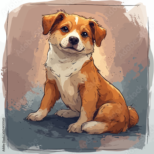Cute Dog Design Very Cool
