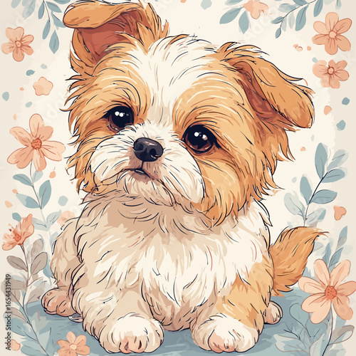 Cute Dog Design Very Cool