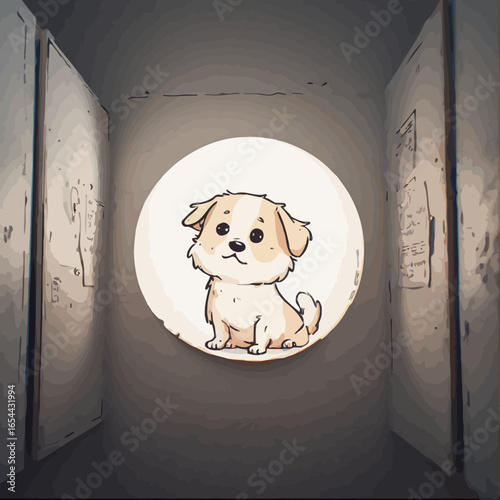 Cute Dog Design Very Cool
