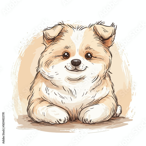 Cute Dog Design Very Cool