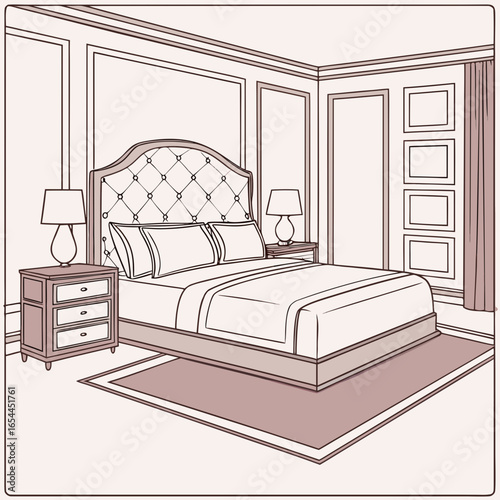 interior of bedroom