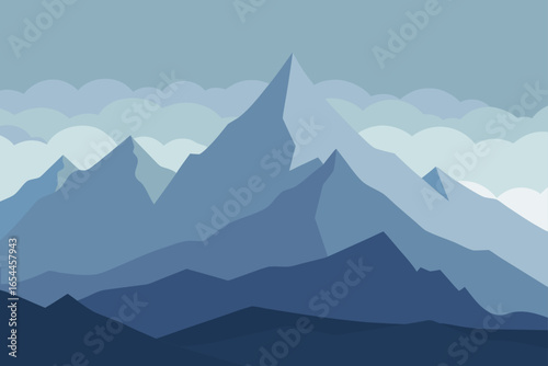 mountains in the mountains