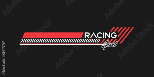racing sport custom graphic illustration
